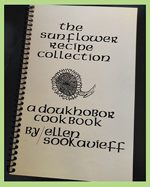 Spiral bound heritage Doukhobor Cookbook